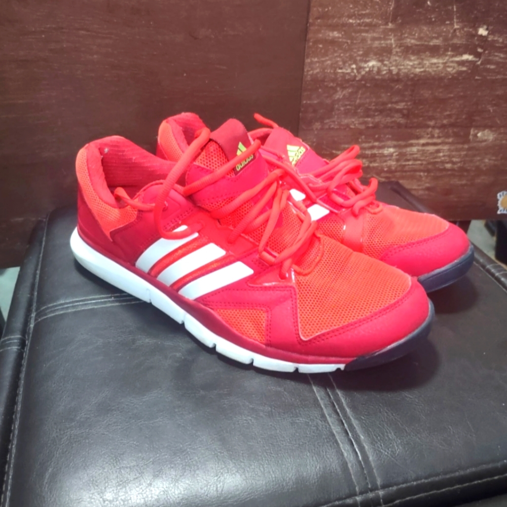 Adidas Red Athletic Sneakers